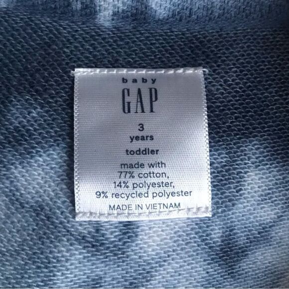 NWT … BABY GAP “Size: 3T” Tie Dyed Zip-Up Jacket - Picture 3 of 5
